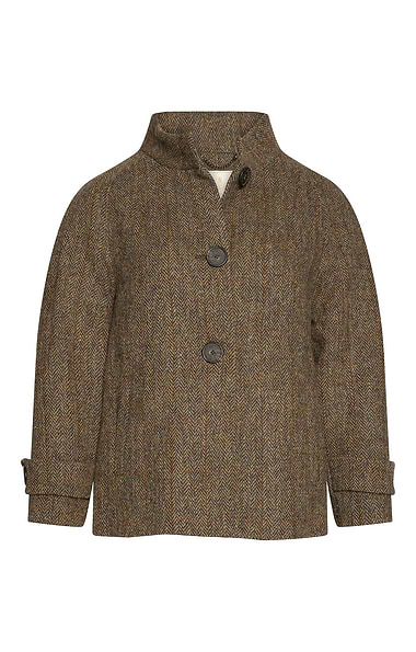 Ladies Harris Tweed® Charlotte Coat