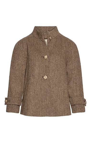 Ladies Harris Tweed® Charlotte Coat