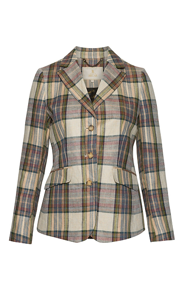 Ladies House of Bruar Irish Linen Hacking Jacket