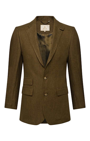 Men's House of Bruar Classic Linen Jacket