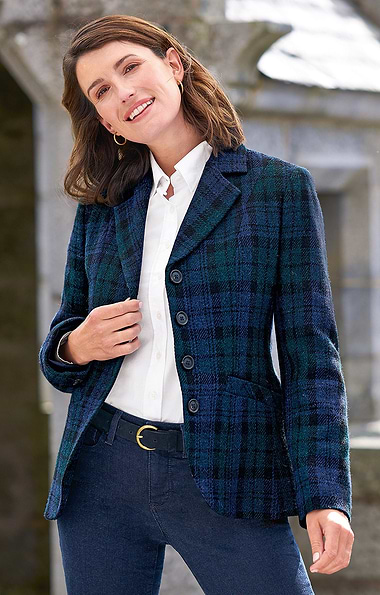 Ladies Harris Tweed® Sandy Jacket