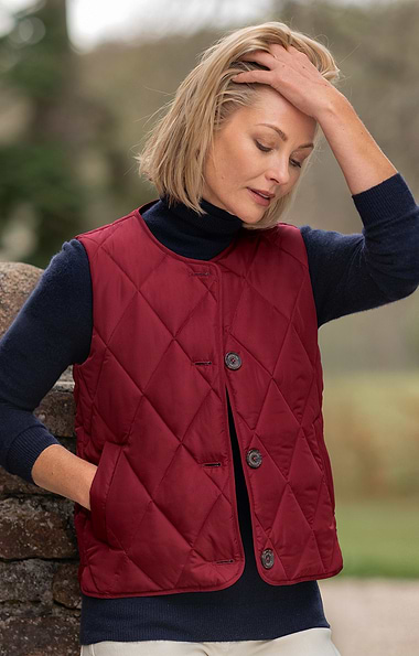 Ladies Skye Quilted Gilet