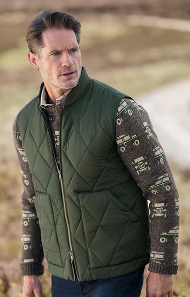 Men's Jura Quilt Waistcoat