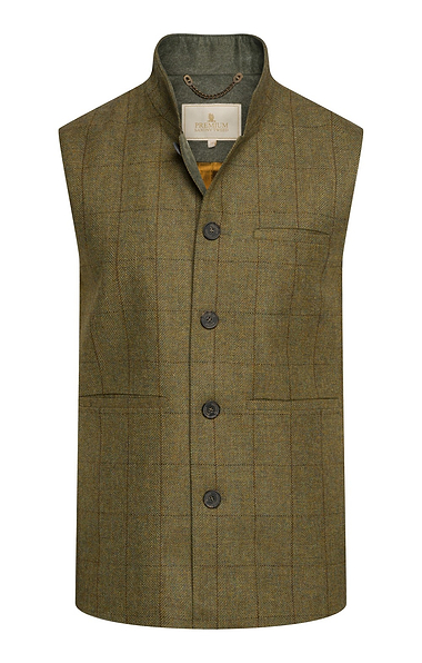 Men's Saxony Tweed Estate Gilet