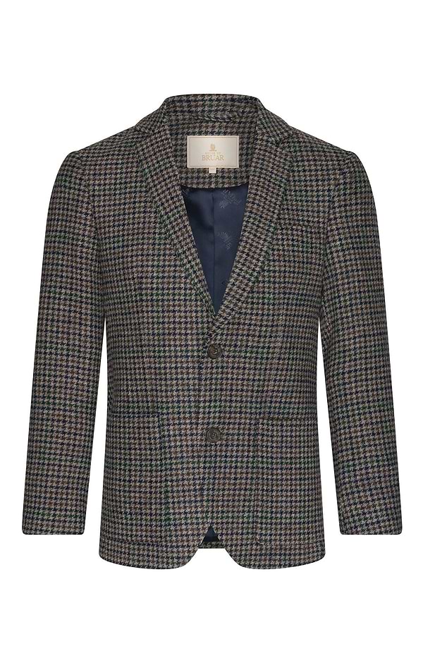Men's Tailored Tweed Patch Pocket Jacket