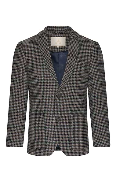Men's Tailored Tweed Patch Pocket Jacket
