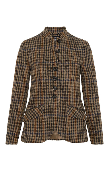 Ladies Harris Tweed® Sandy Mandarin Jacket