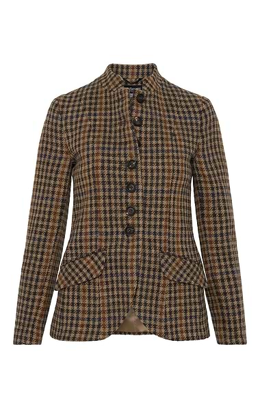 Ladies Harris Tweed® Sandy Mandarin Jacket