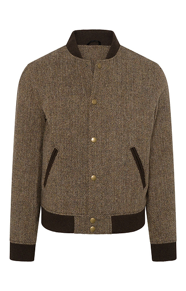 Men's Harris Tweed® Bomber Jacket