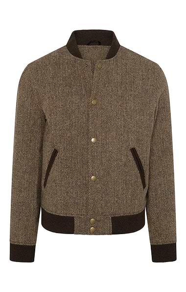 Men's Harris Tweed® Bomber Jacket