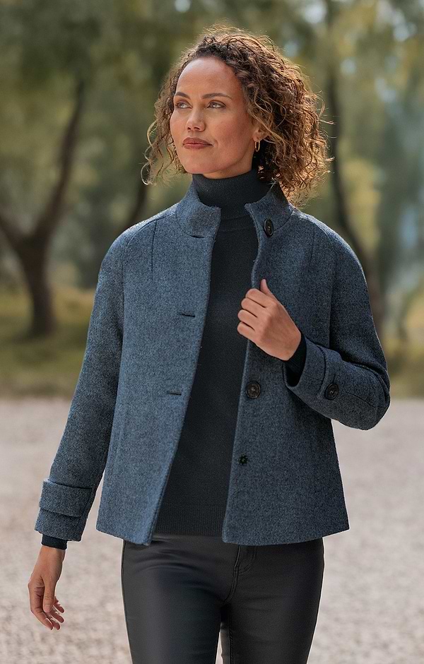 Ladies House of Bruar Tweed Charlotte Coat