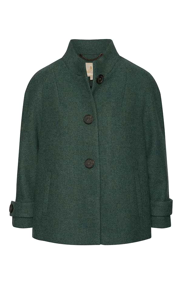 Ladies House of Bruar Tweed Charlotte Coat