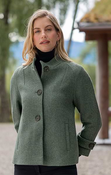 Ladies House of Bruar Tweed Charlotte Coat