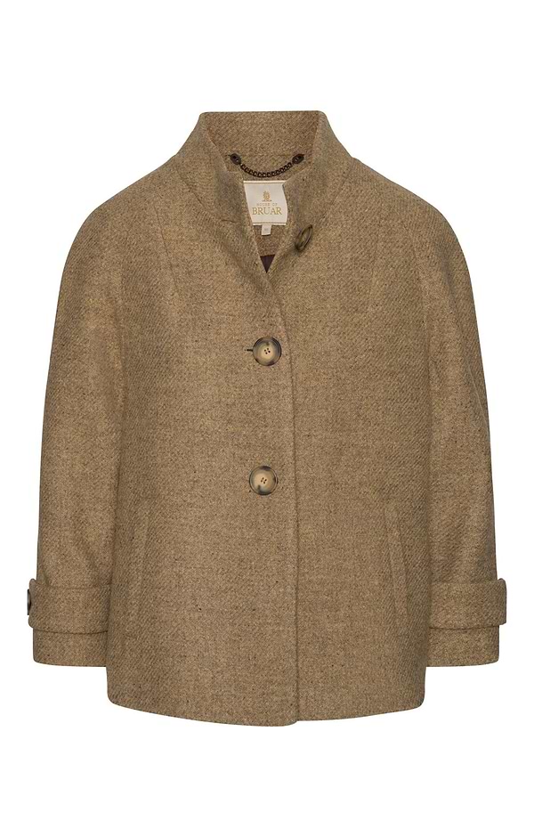 Ladies House of Bruar Tweed Charlotte Coat