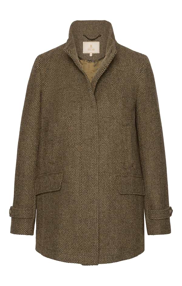 Ladies House of Bruar Tweed Vent Coat