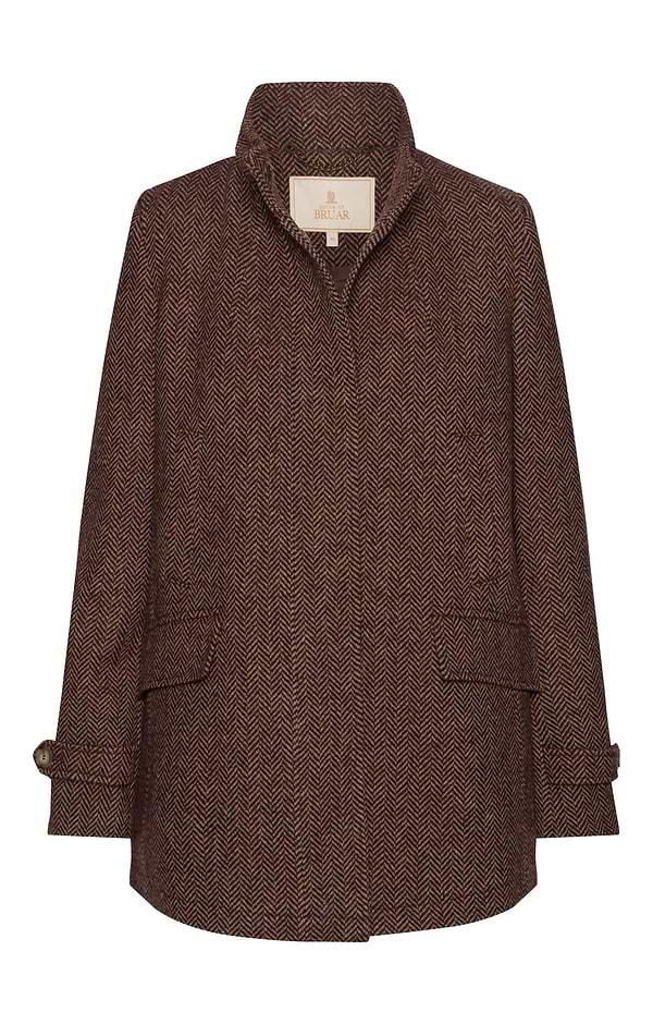 Ladies House of Bruar Tweed Vent Coat