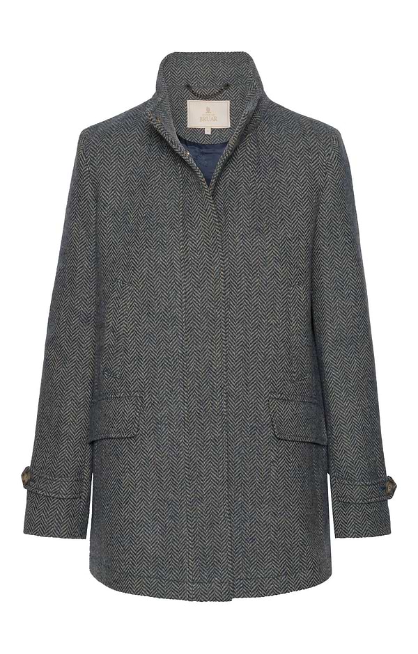 Ladies House of Bruar Tweed Vent Coat