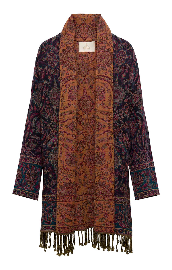 Ladies Fringed Pashmina Coat