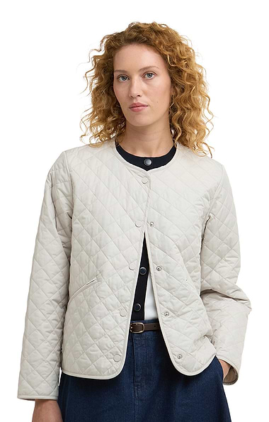 Ladies Barbour Cashel Collarless Quilted Jacket