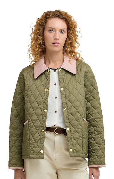 Ladies Barbour Liddesdale Cropped Jacket
