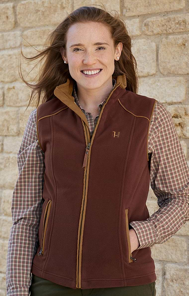 Ladies Harkila Sandhem Fleece Waistcoat