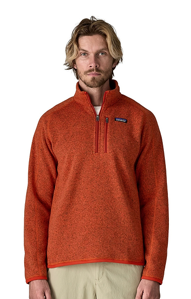 Men's Patagonia Better Sweater 1/4 Zip Fleece