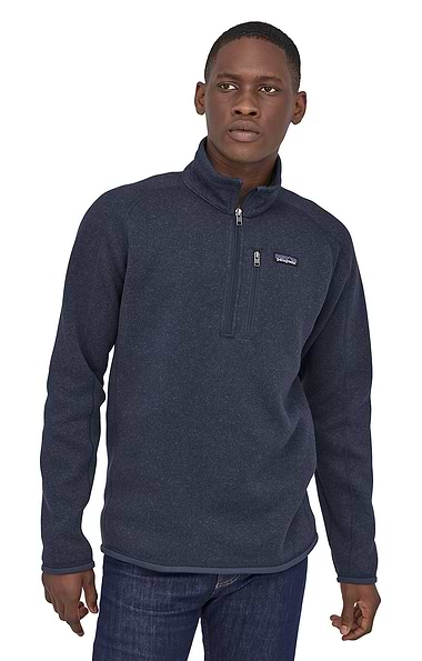 Men's Patagonia Better Sweater 1/4 Zip Fleece