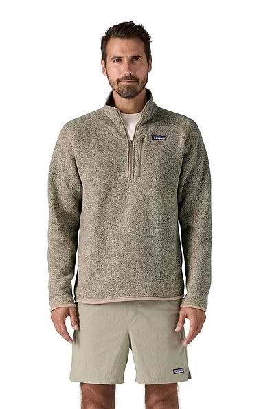 Men's Patagonia Better Sweater 1/4 Zip Fleece