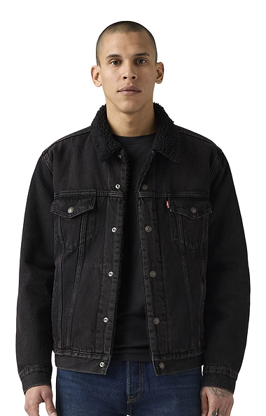 Men's Levi's Sherpa Trucker Jean Jacket