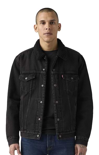 Men's Levi's Sherpa Trucker Jean Jacket