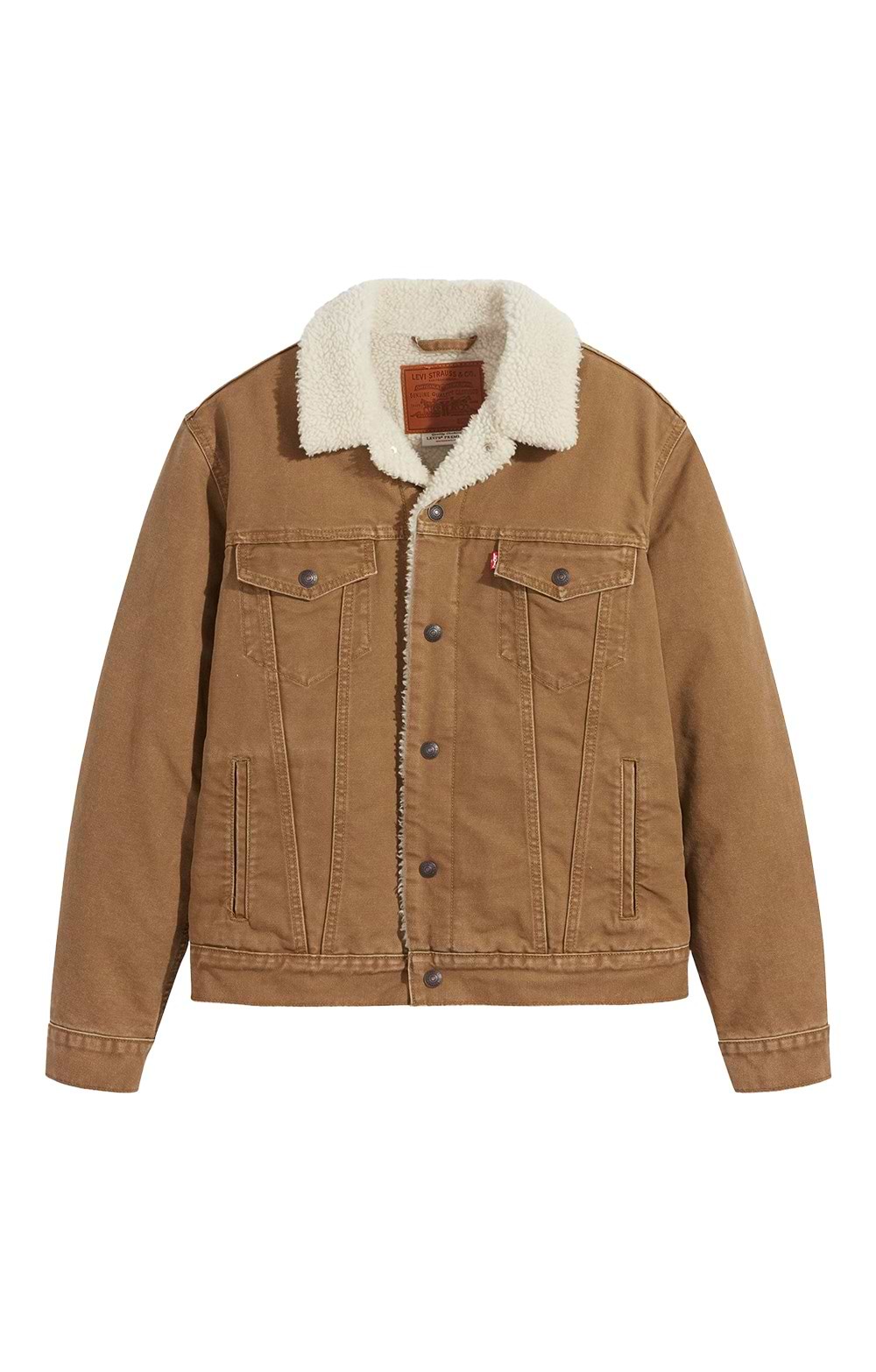 Mens Levi's Sherpa Trucker Jean Jacket House of Bruar