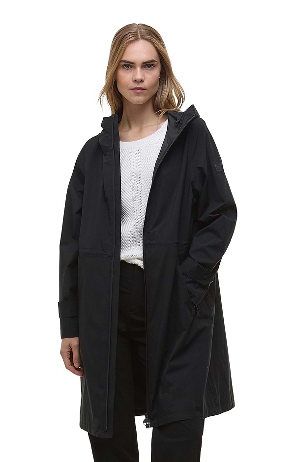 Ladies Barbour International Longline Waterproof Jacket