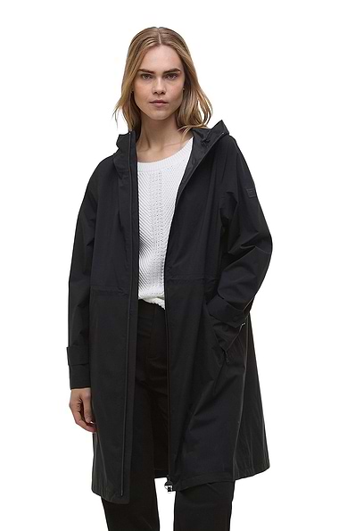 Ladies Barbour International Longline Waterproof Jacket