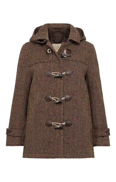 Ladies Tweed Duffle Coat