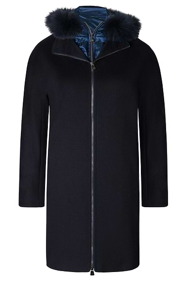 Ladies Cinzia Rocca Quilt and Hood Insert Coat
