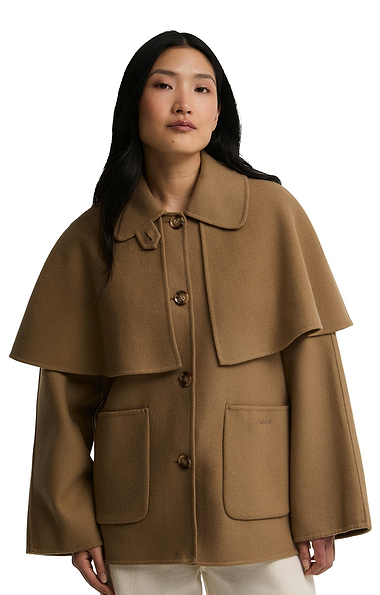 Ladies Barbour Aggy Wool Coat
