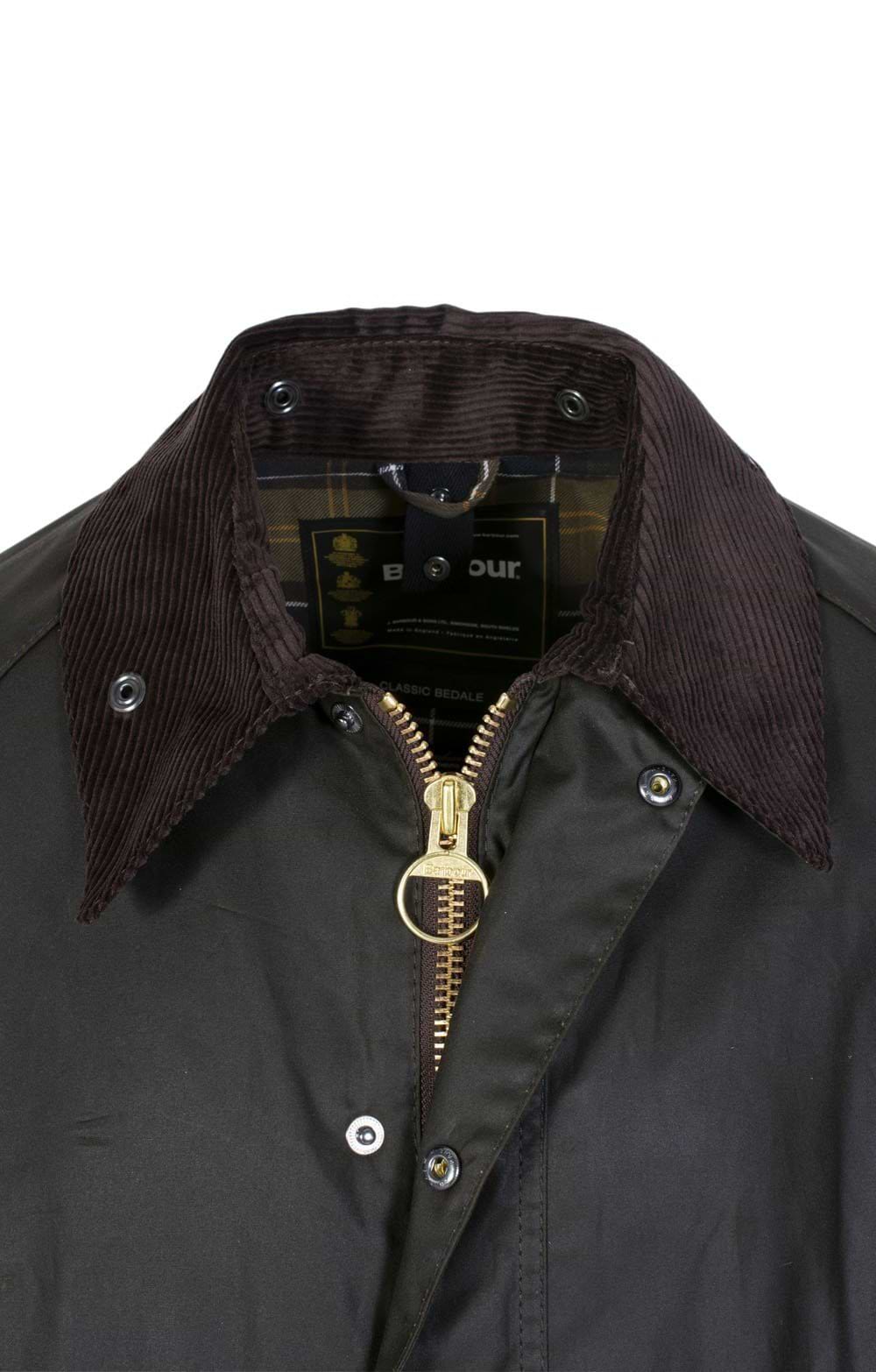 Men's Barbour Classic Bedale Waxed Jacket | Men's Jackets