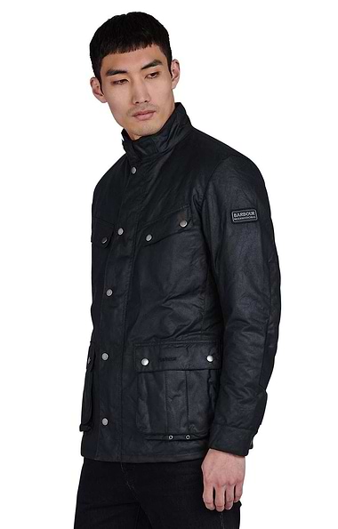 Men's Barbour International Duke Wax Jacket