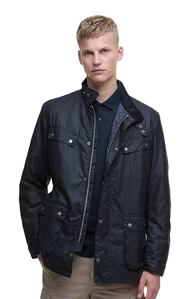 Men's Barbour International Duke Wax Jacket