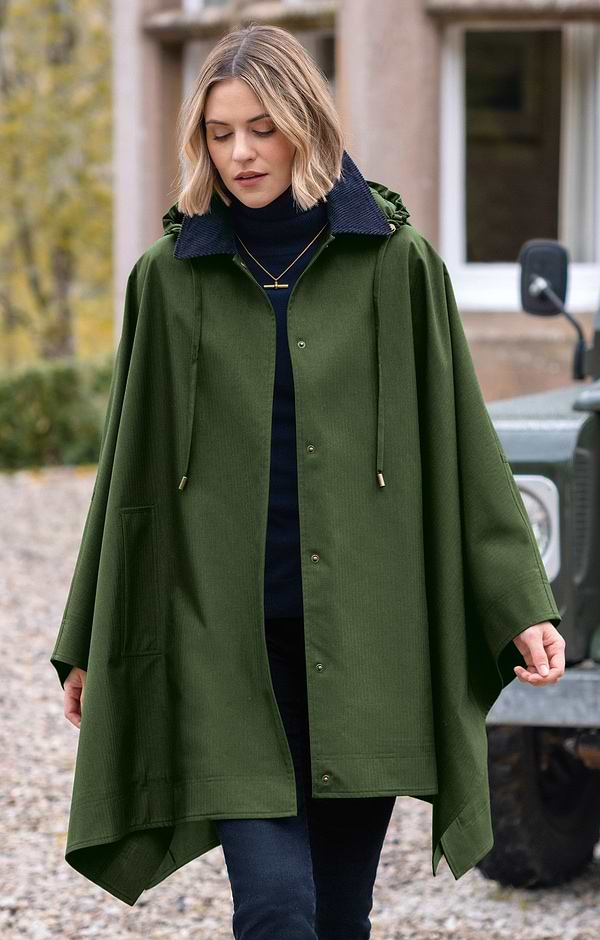 Ladies Hooded Cape