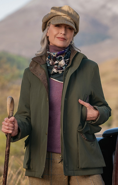 Ladies Waterproof Field Coat