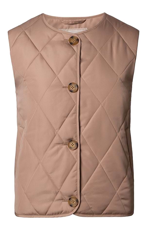 Ladies Light Quilted Crew Gilet