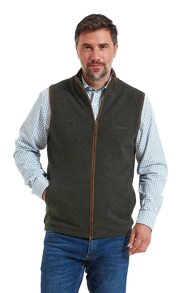 Men's Schoffel Lambswool Windproof Gilet