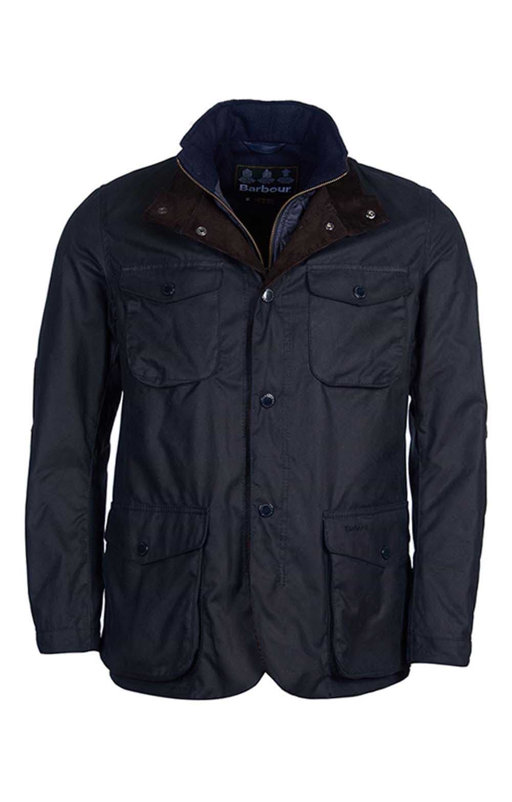Mens Barbour Ogston Wax Jacket - House of Bruar Mens Barbour Ogston Wax Jacket - House of Bruar