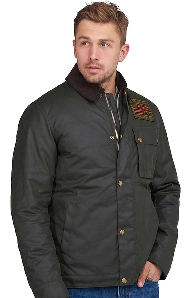 Men's Barbour International Workers Wax Jacket