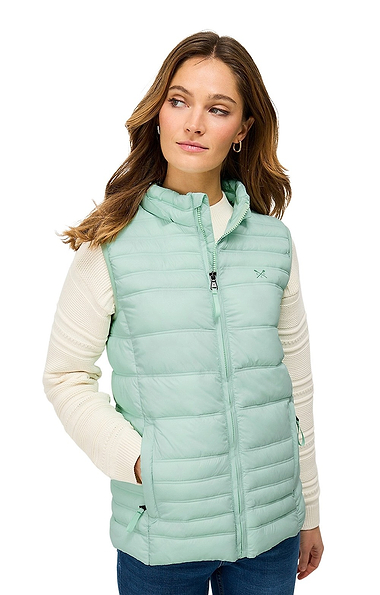 Ladies Crew Clothing Lightweight Padded Gilet
