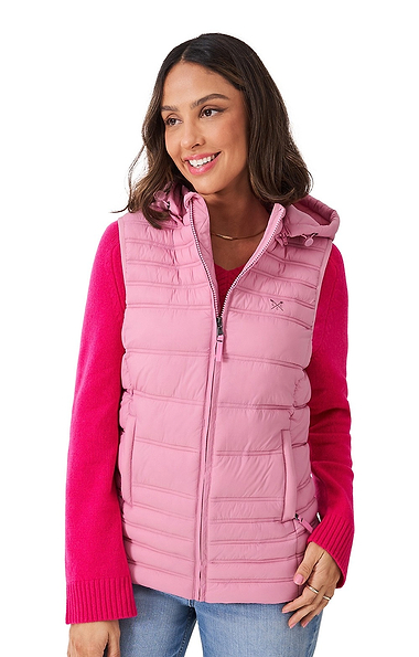 Ladies Crew Clothing Lightweight Padded Gilet