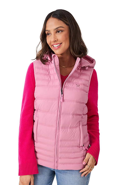 Ladies Crew Clothing Lightweight Padded Gilet