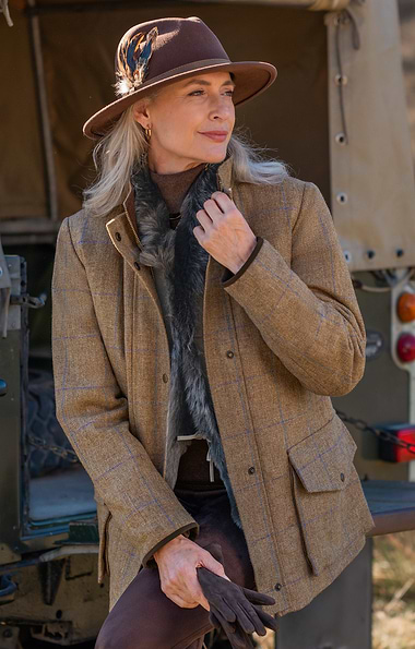 Ladies Waterproof Saxony Sporting Coat