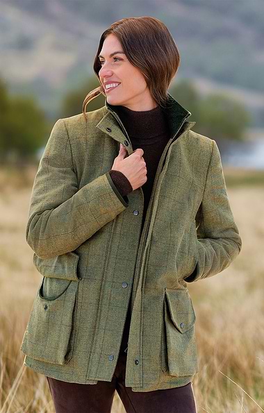 Ladies Waterproof Saxony Sporting Coat
